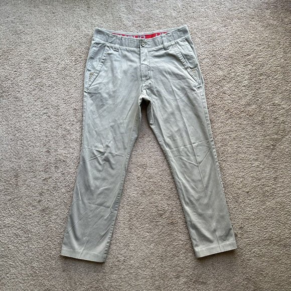 Under Armour Chino Pants Men's 32 x 28 Stretch Cotton Blend Straight Regular - Picture 2 of 16